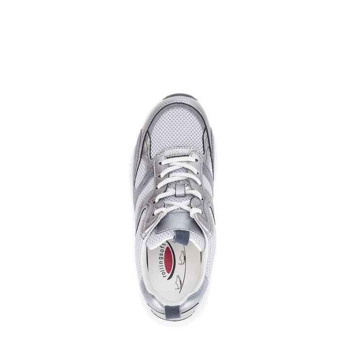 Lage sneaker blauw #5