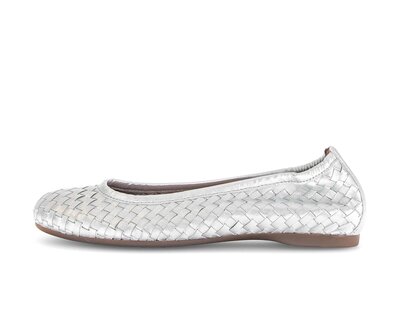 Ballerina elegante argento