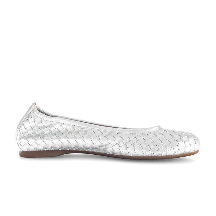 Eleganter Ballerina silber #1