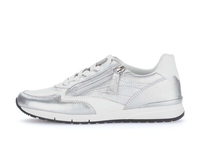 Sneaker low silber