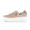 Sneakers basse beige