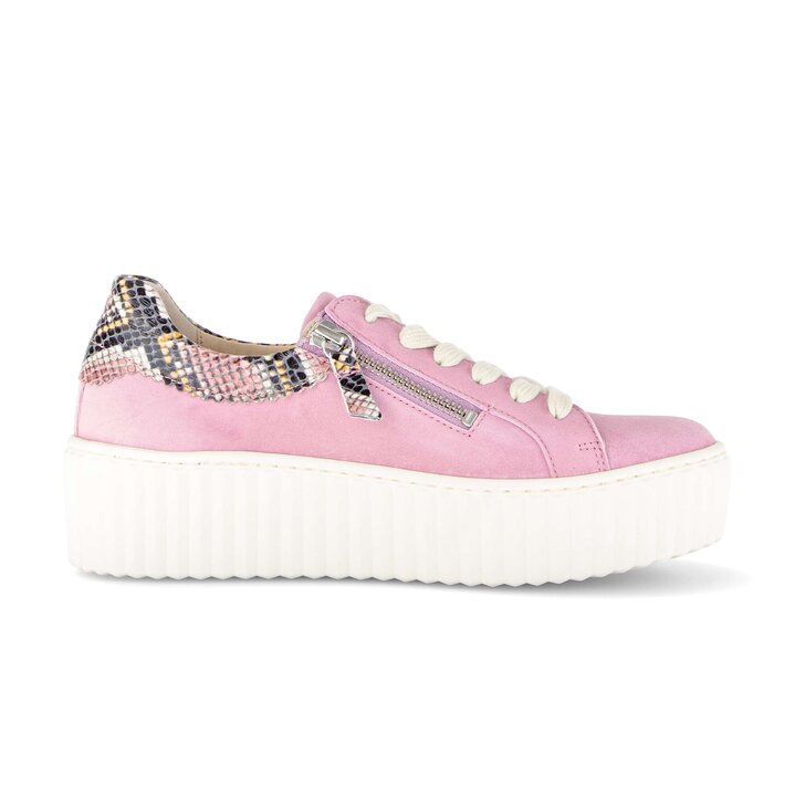 Sneakers basse rosa #1