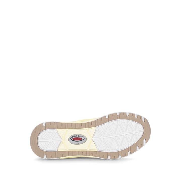 Lage sneaker geel #4