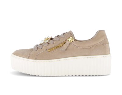 Sneaker low beige
