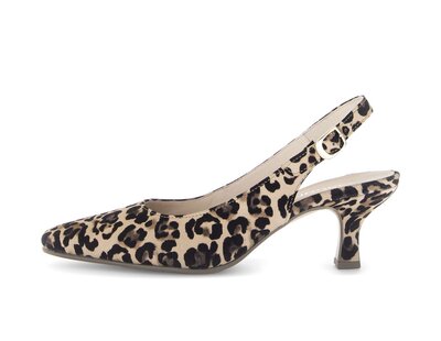 Slingpumps beige