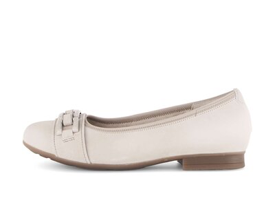 Ballerina elegante beige