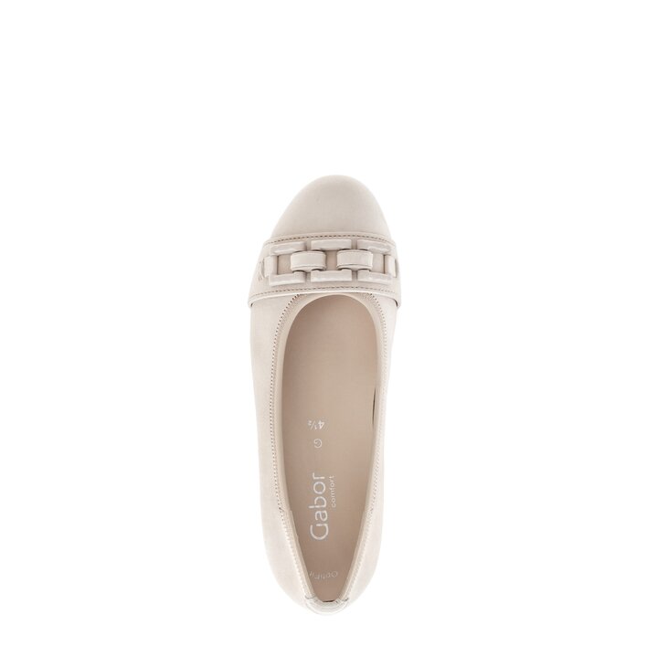 Eleganter Ballerina beige #5