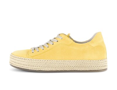 Sneaker low gul