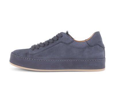 Lage sneaker blauw