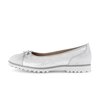Sportliche Ballerina silber