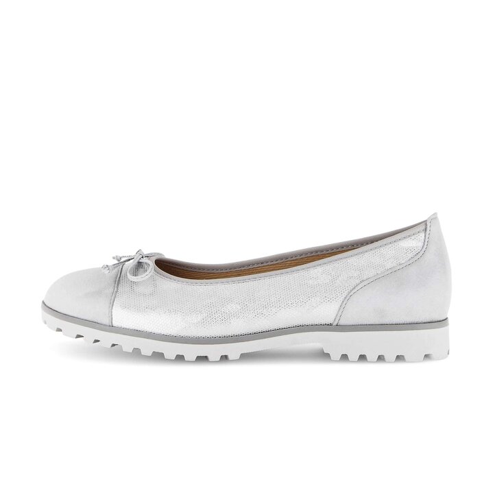 Sportliche Ballerina silber #0