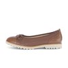 Sportliche Ballerina braun