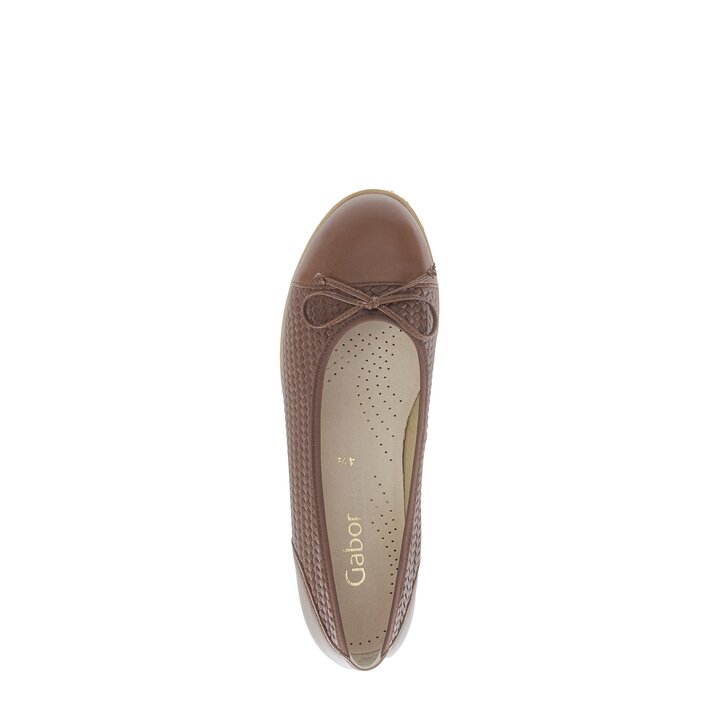 Ballerina sportiva marrone #5