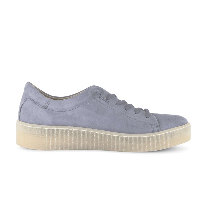 Lage sneaker blauw #1
