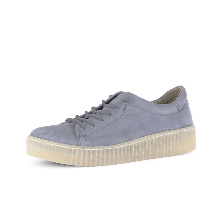 Lage sneaker blauw #2