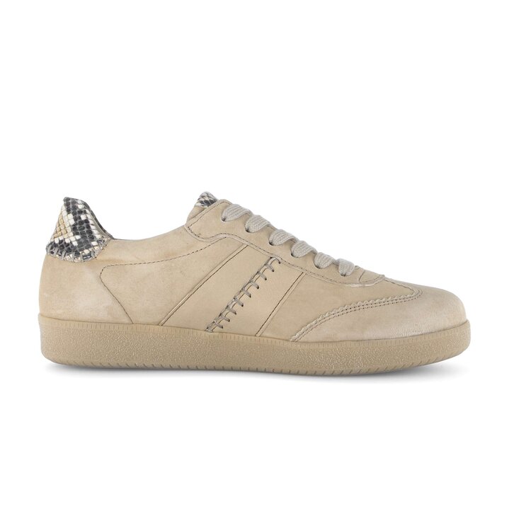 Lage sneaker beige #1
