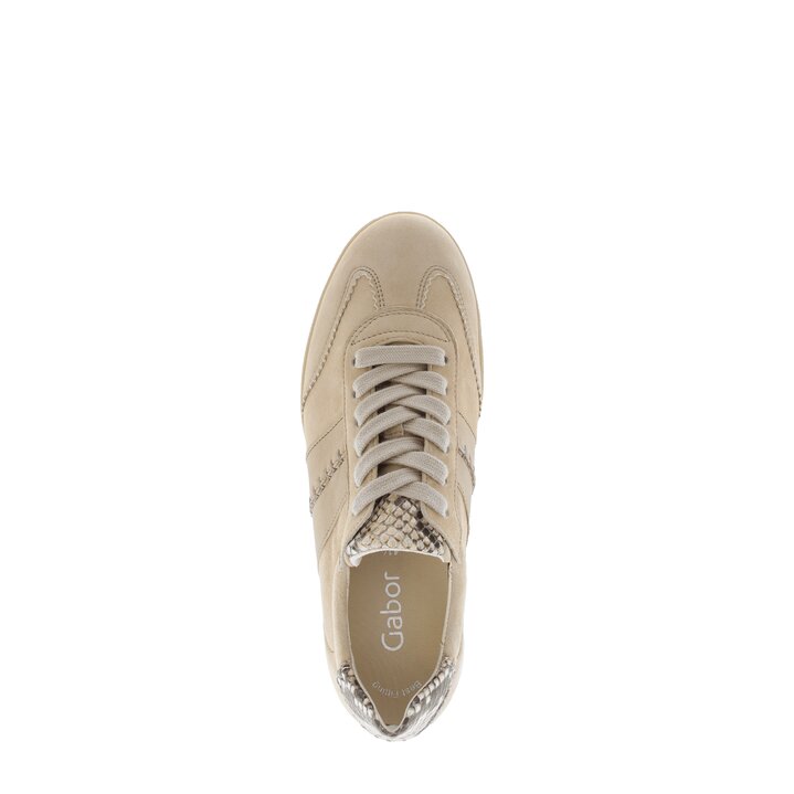 Lage sneaker beige #5