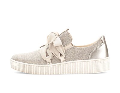 Lage sneaker goud