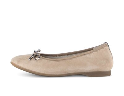 Eleganter Ballerina beige