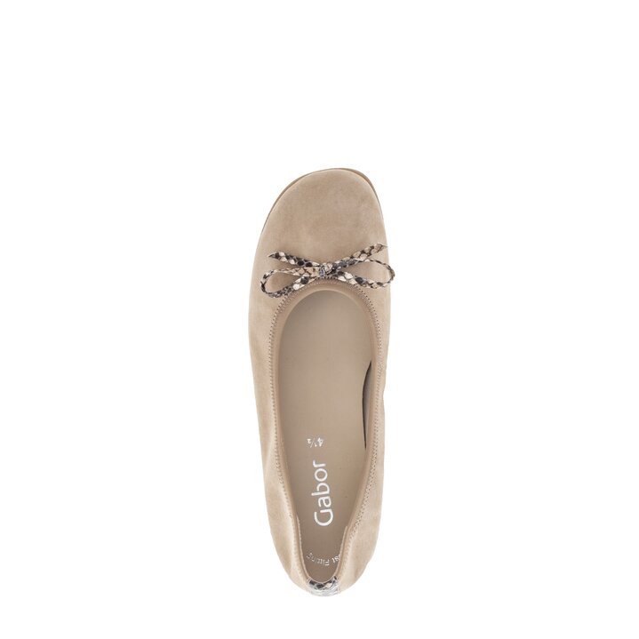 Eleganter Ballerina beige #5
