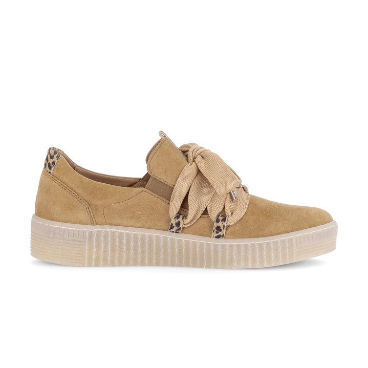 Sneakers basse beige #1