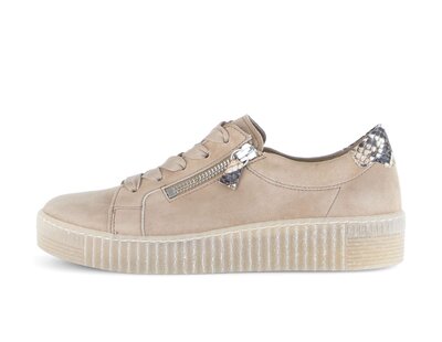 Sneaker low beige