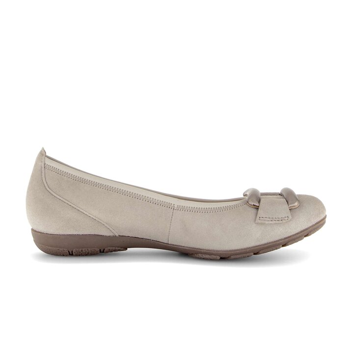 Sportliche Ballerina beige #1