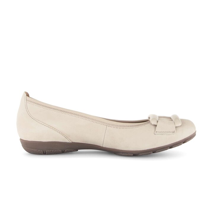 Sportliche Ballerina beige #1
