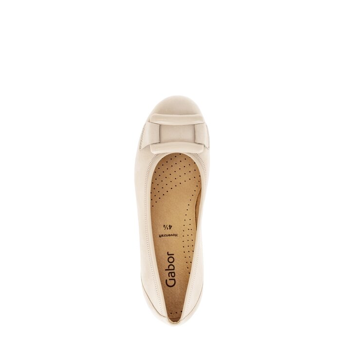 Sportliche Ballerina beige #5