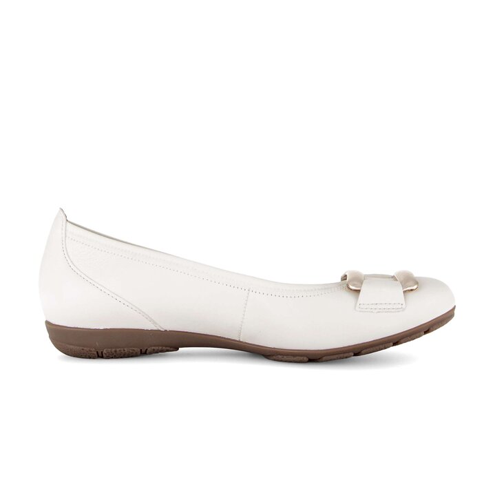 Sportliche Ballerina creme #1