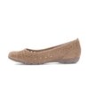 Ballerine sportive marron