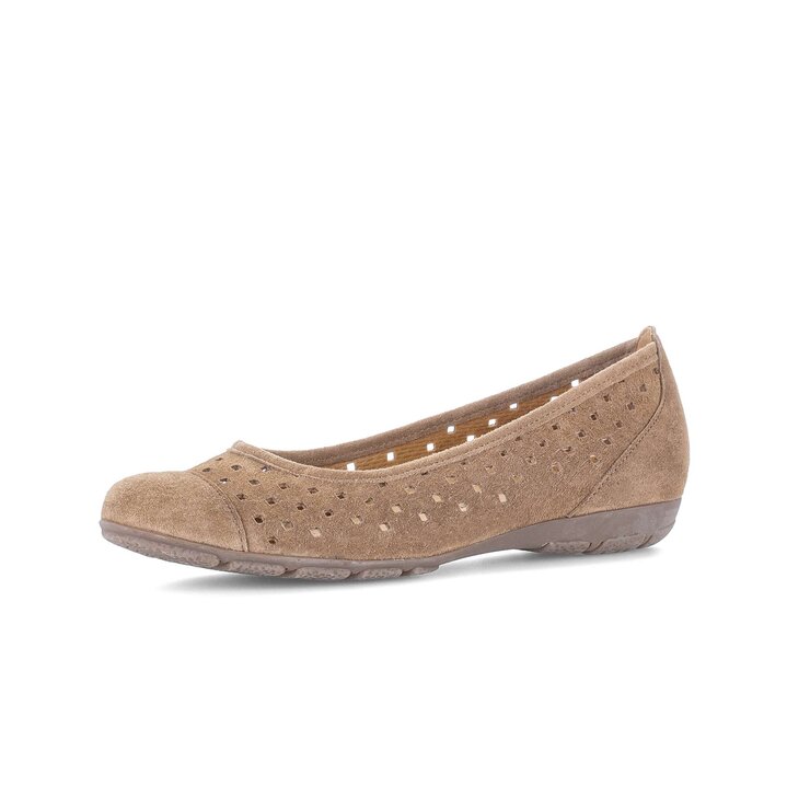 Ballerine sportive marron #2