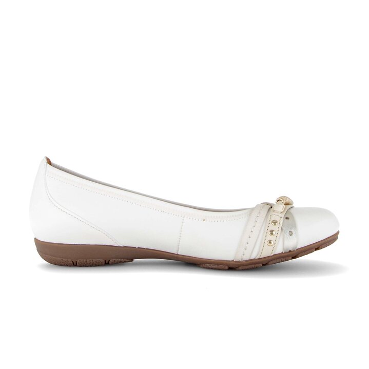 Ballerines élégantes crème #1