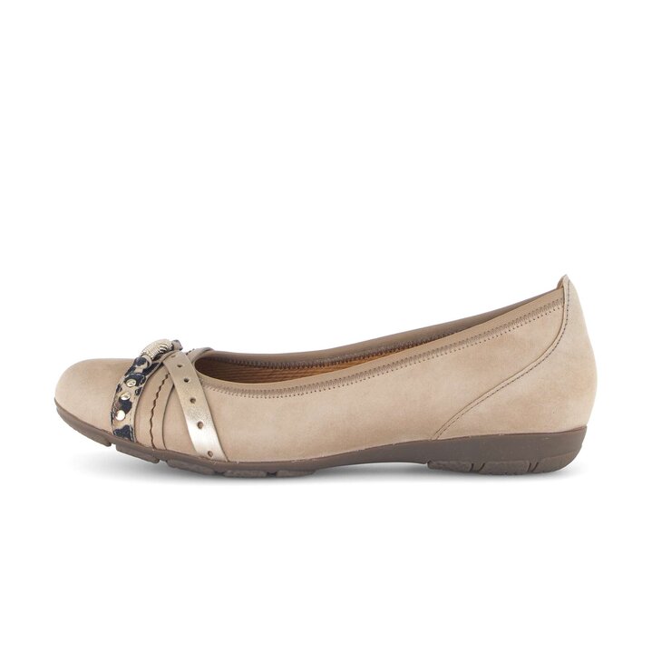 Ballerina elegante beige #0