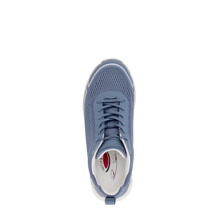 Sneakers basse blu #5