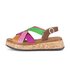 Plateau Sandale multicolour