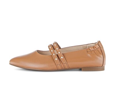 Ballerines élégantes marron