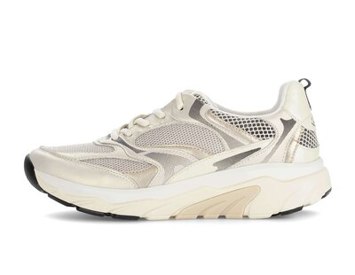 Lage sneaker crème