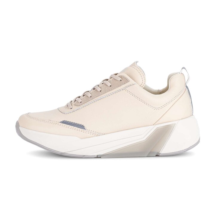 Sneakers basse crema #0