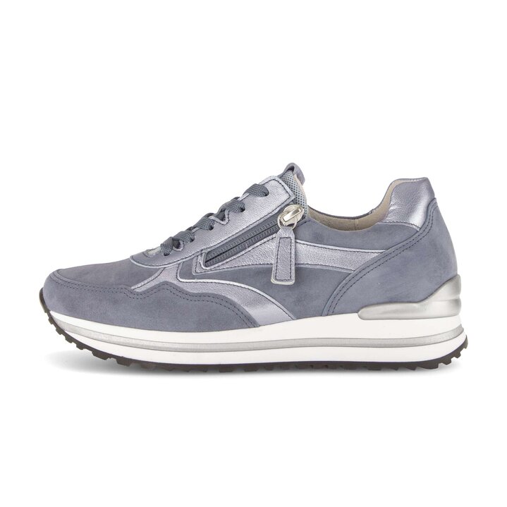Lage sneaker blauw #0