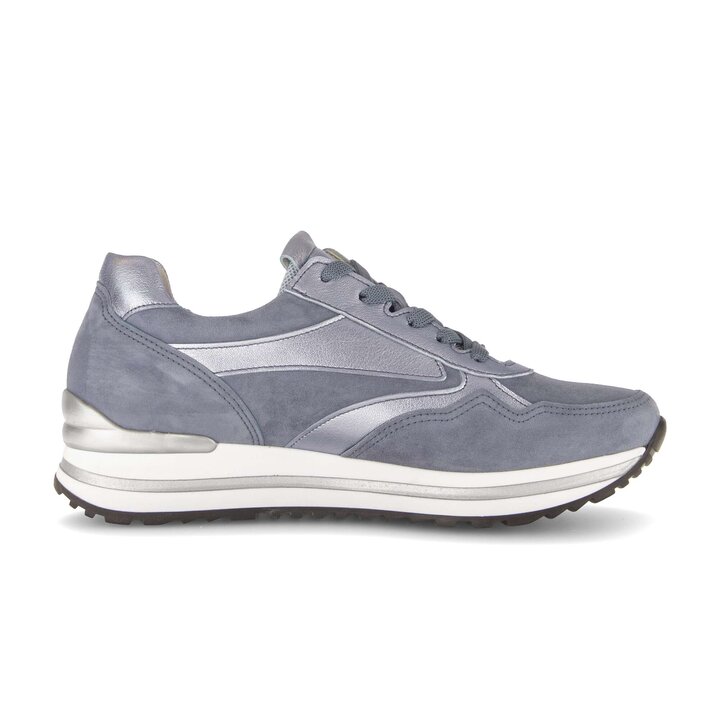 Lage sneaker blauw #1