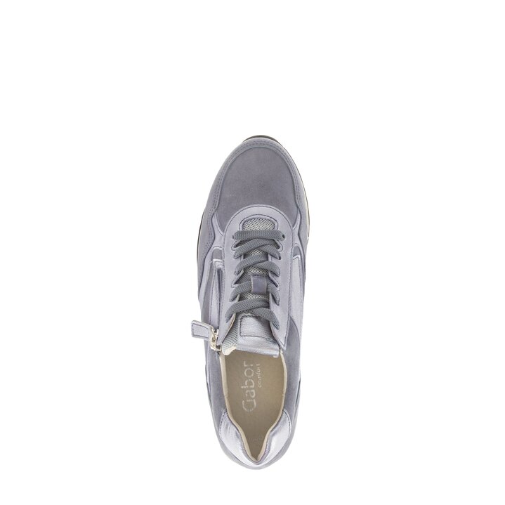 Lage sneaker blauw #5