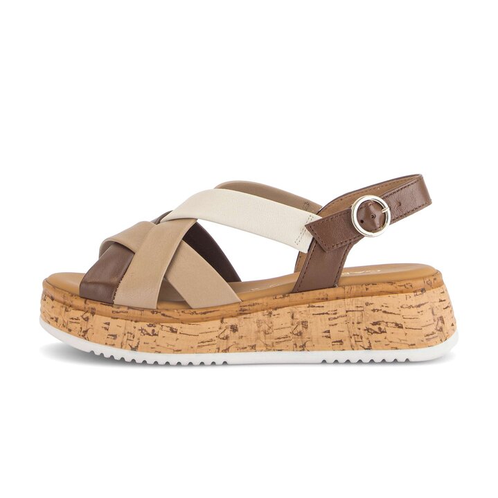 Sandale met plateauzool multicolour #0