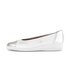 Sportliche Ballerina silber