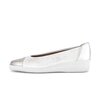 Sportliche Ballerina silber