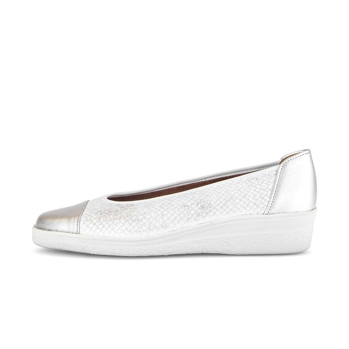 Sportliche Ballerina silber #0