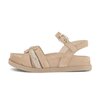 Riemchensandale beige