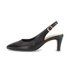 Sling-back zwart