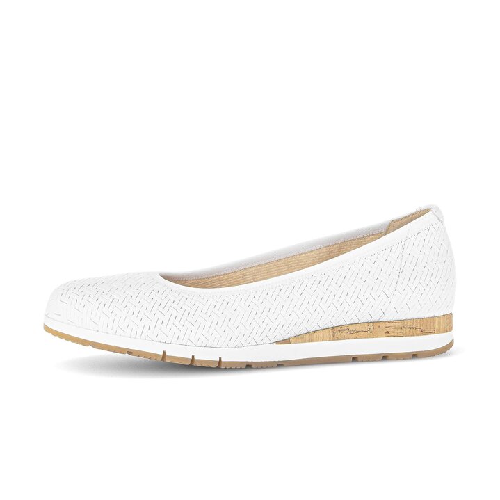 Sportieve ballerina wit #0