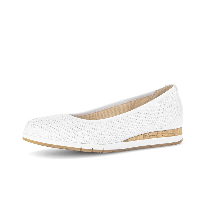 Sportieve ballerina wit #2